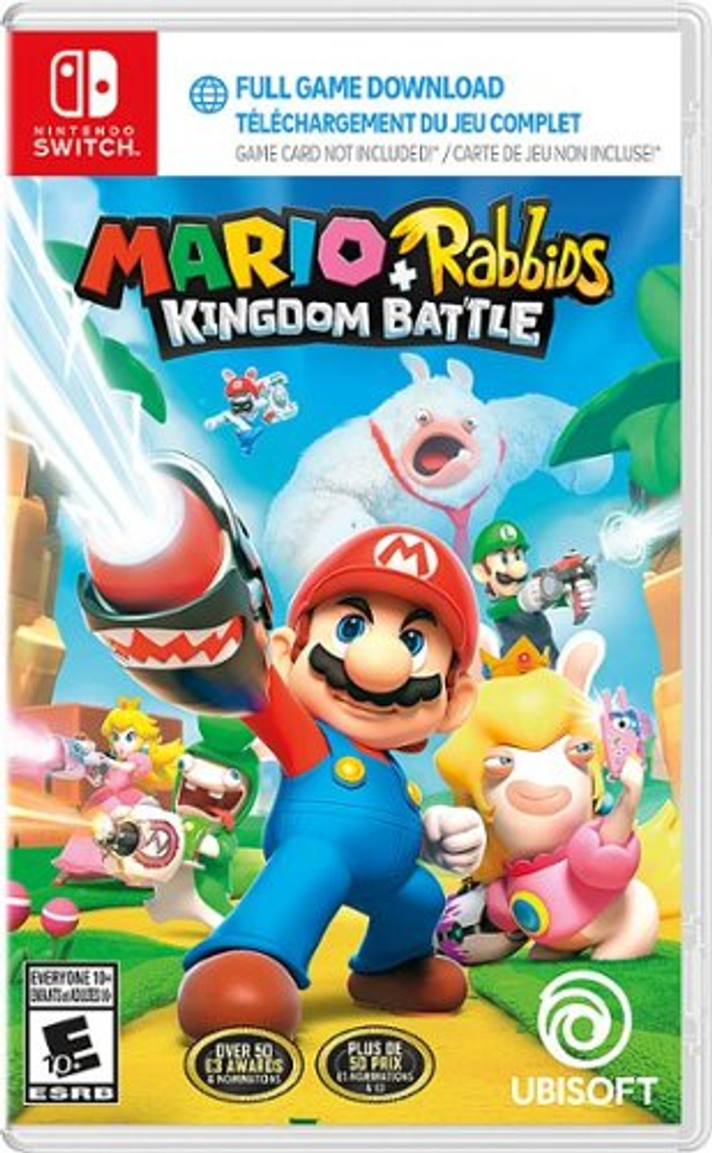 Mario + Rabbids Kingdom Battle (Code in Box) - Nintendo Switch, Nintendo Switch (OLED Model), Nintendo Switch Lite