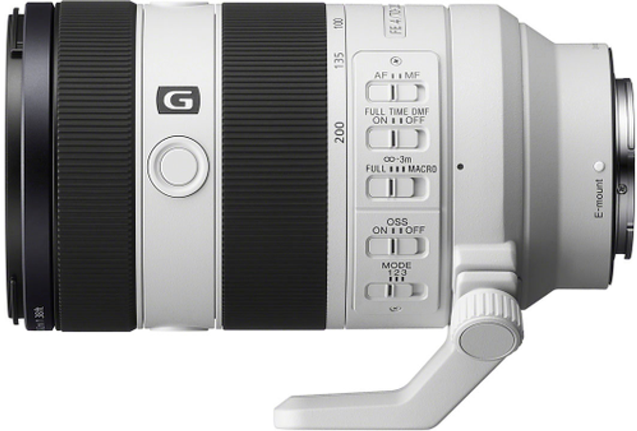 Sony - SEL70200G2 FE-200mm F4 Macro G OSS II Lens - Grey