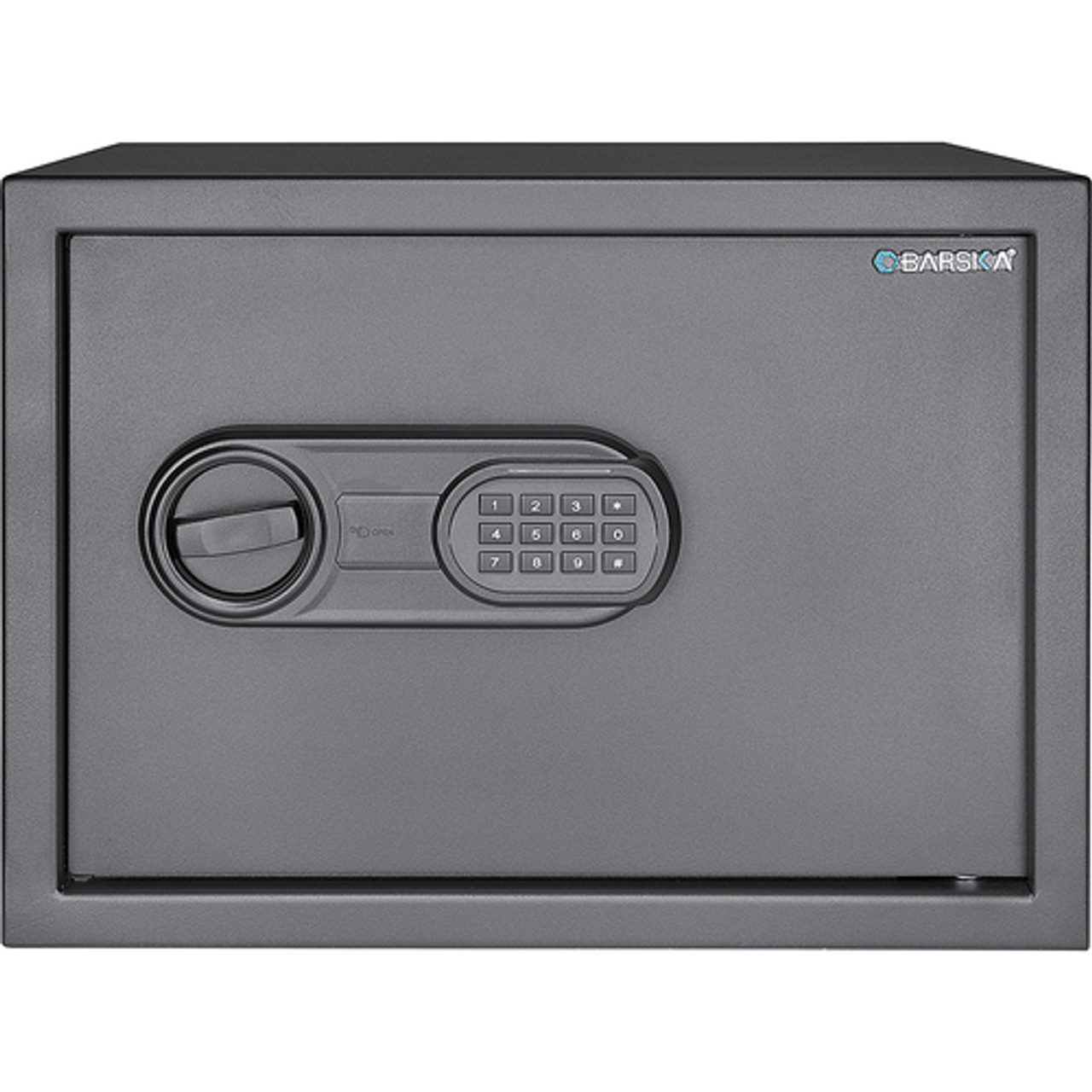 Barska - WL80 WardenLight Mini LED Digital Keypad Safe - Black