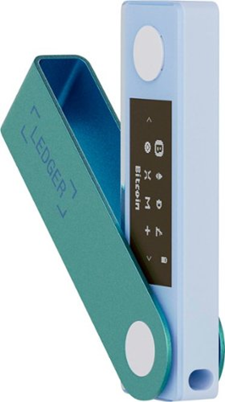 Ledger - Nano X Crypto Hardware Wallet - Bluetooth - Pastel Green