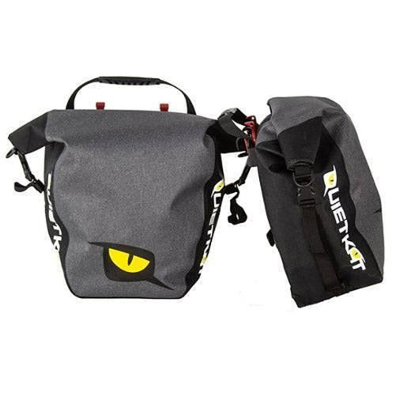 QuietKat - Pannier Bags (Single Bag) - Black