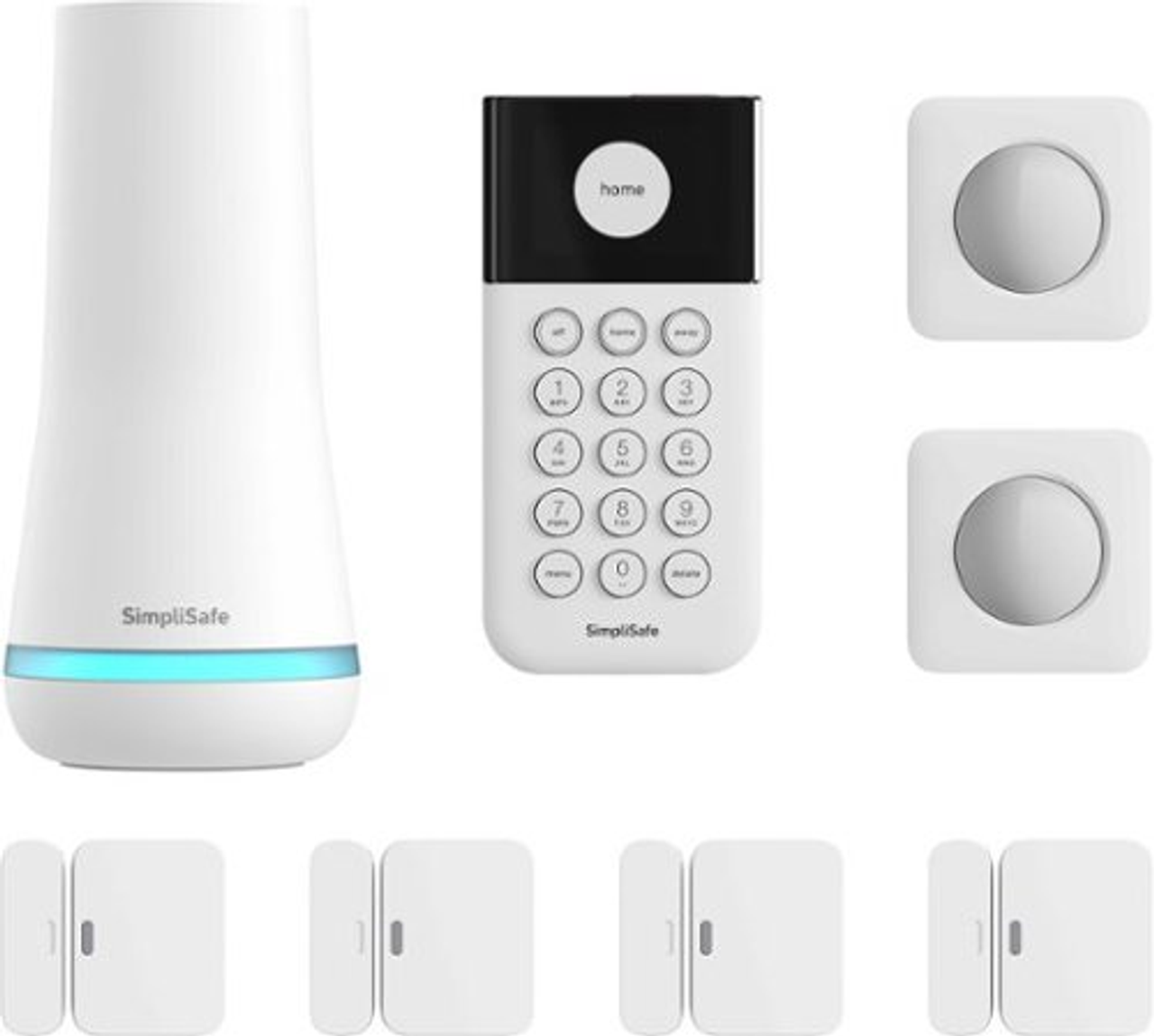 SimpliSafe - Indoor Home Security System - White