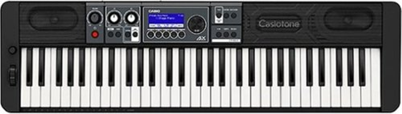 Casio CTS500 Premium Pack with 61 Key Keyboard, Stand, AC Adapter, and Headphones - Black