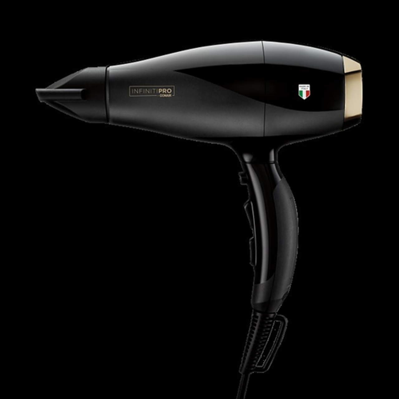 Conair - InfinitiPRO Italian Performance ArteBella Hair Dryer - Black