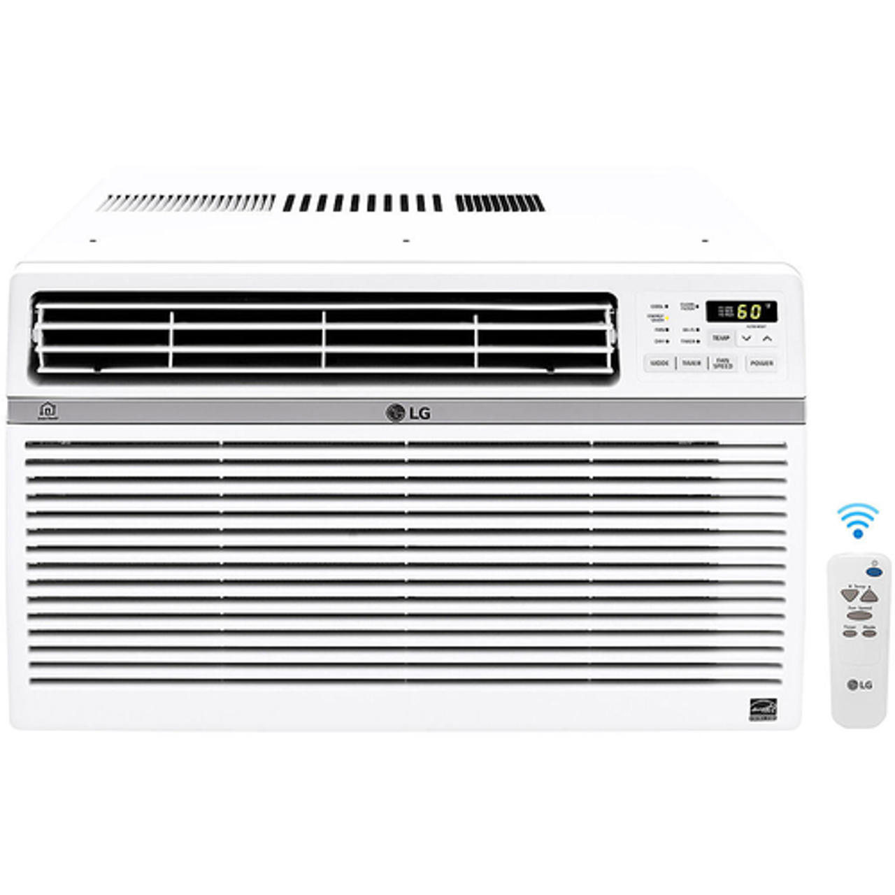 LG - 550 Sq. Ft. 12,000 BTU Smart Window Air Conditioner - White