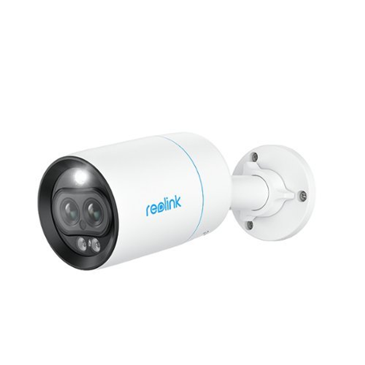 Reolink - 4K/8MP Dual-Lens Spotlight Outdoor Wired PoE Camera with 18M Network Cable - White