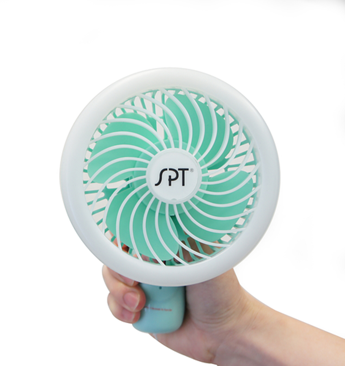 Sunpentown - Personal Hand-Held Fan - Green - Green