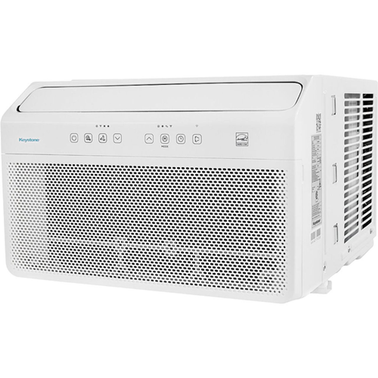 Keystone - 550 Sq. Ft 12,000 BTU Window Mounted Inverter Air Conditioner - White