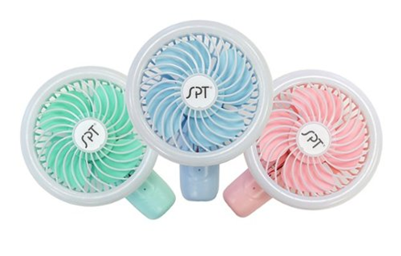 Sunpentown - Personal Hand-Held Fan (Set of 3) - Multiple