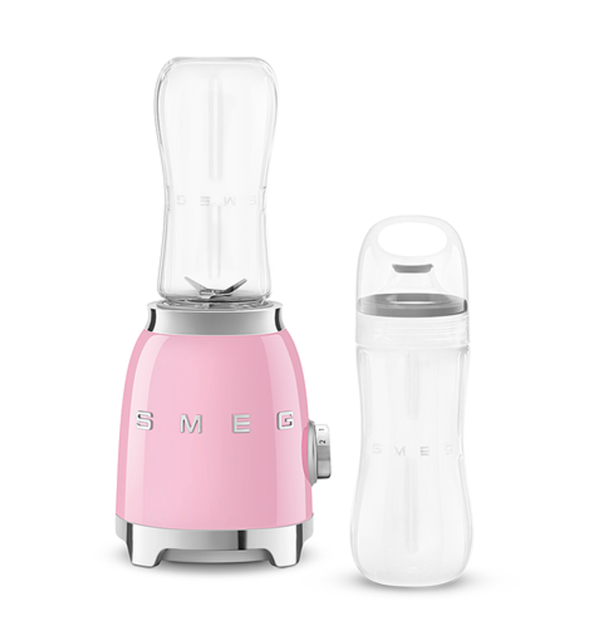 SMEG Single Serve Personal Blender - Pink - Red