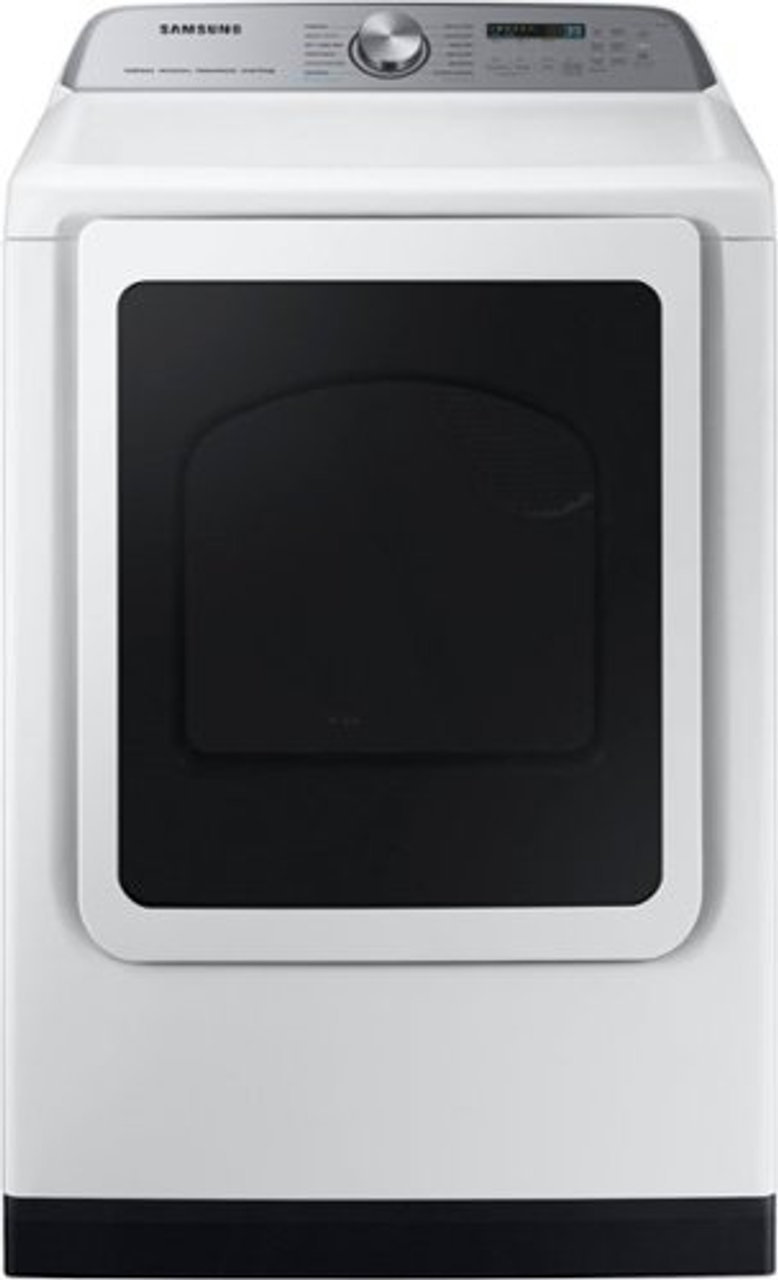 Samsung - 7.4 cu. ft. Smart Gas Dryer with Steam Sanitize+ - White