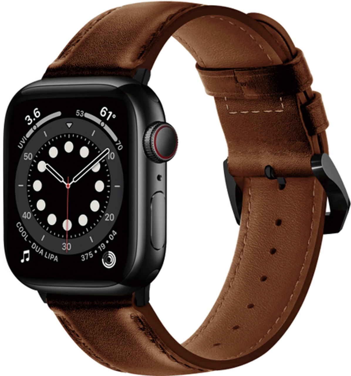 NEXT - Leather Band for Apple Watch 42, 44, 45mm (Series 1-8) and Apple Watch Ultra 49mm