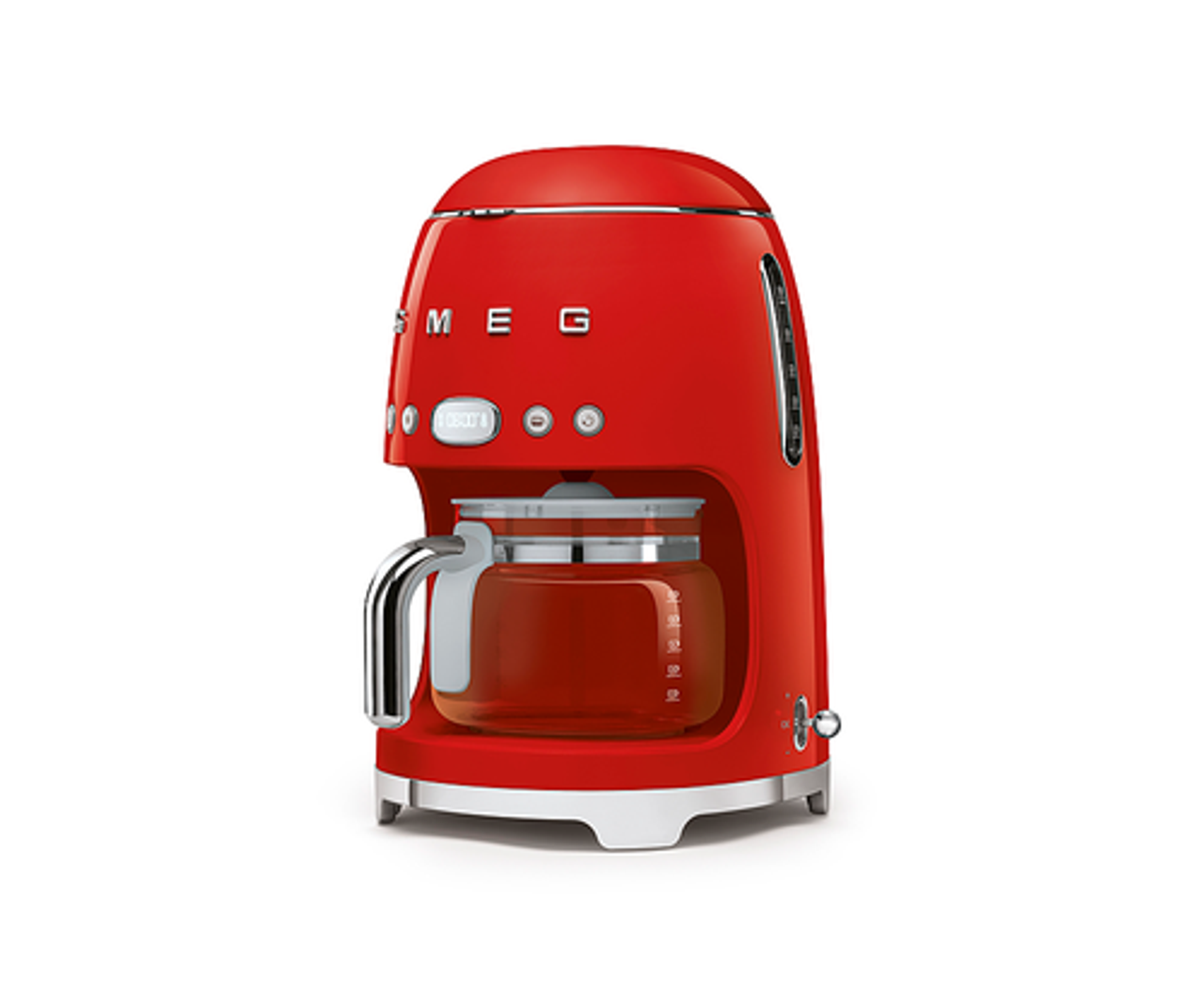 SMEG - DCF02 Drip 10-Cup Coffee Maker - Red