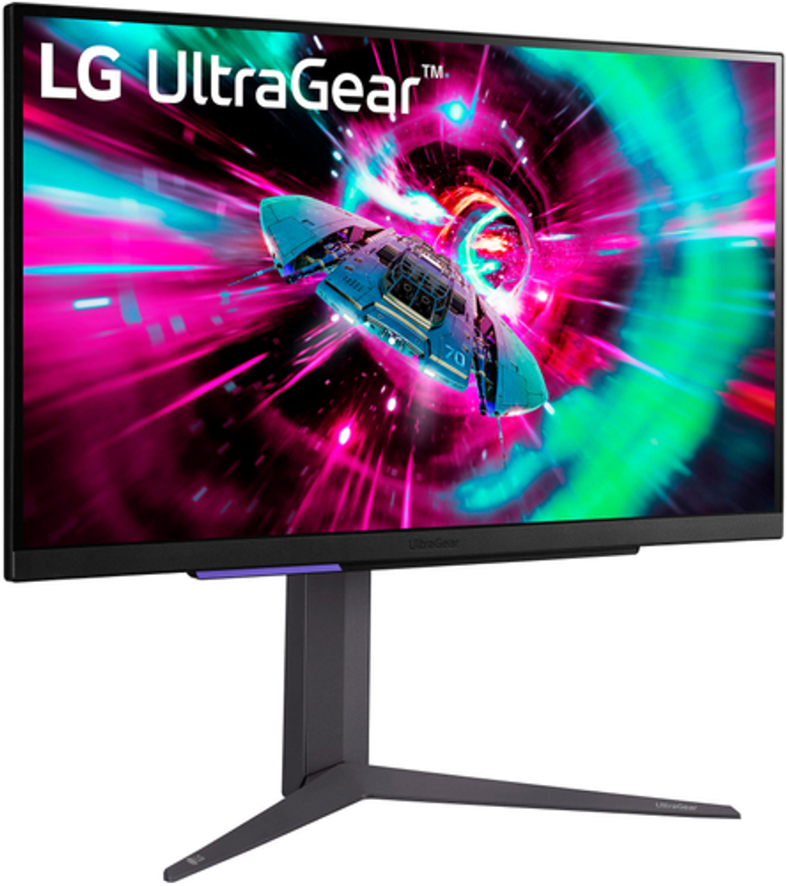 LG - UltraGear 27" IPS UHD FreeSync and G-SYNC Compatible Monitor with HDR (Display Port, HDMI) - Black