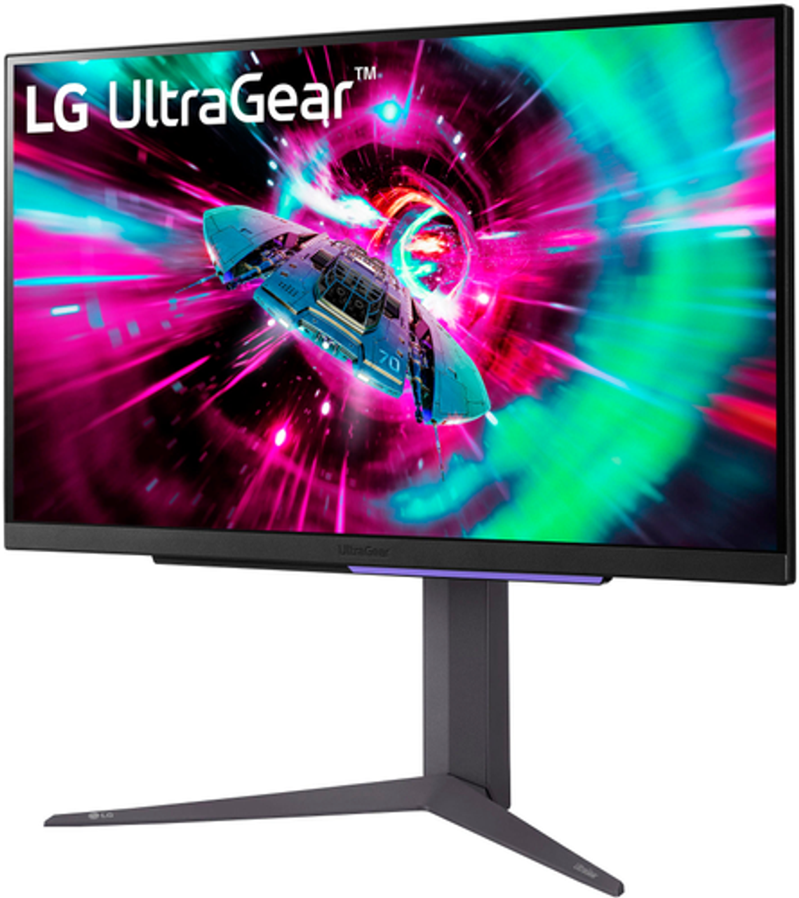 LG - UltraGear 27" IPS UHD FreeSync and G-SYNC Compatible Monitor with HDR (Display Port, HDMI) - Black