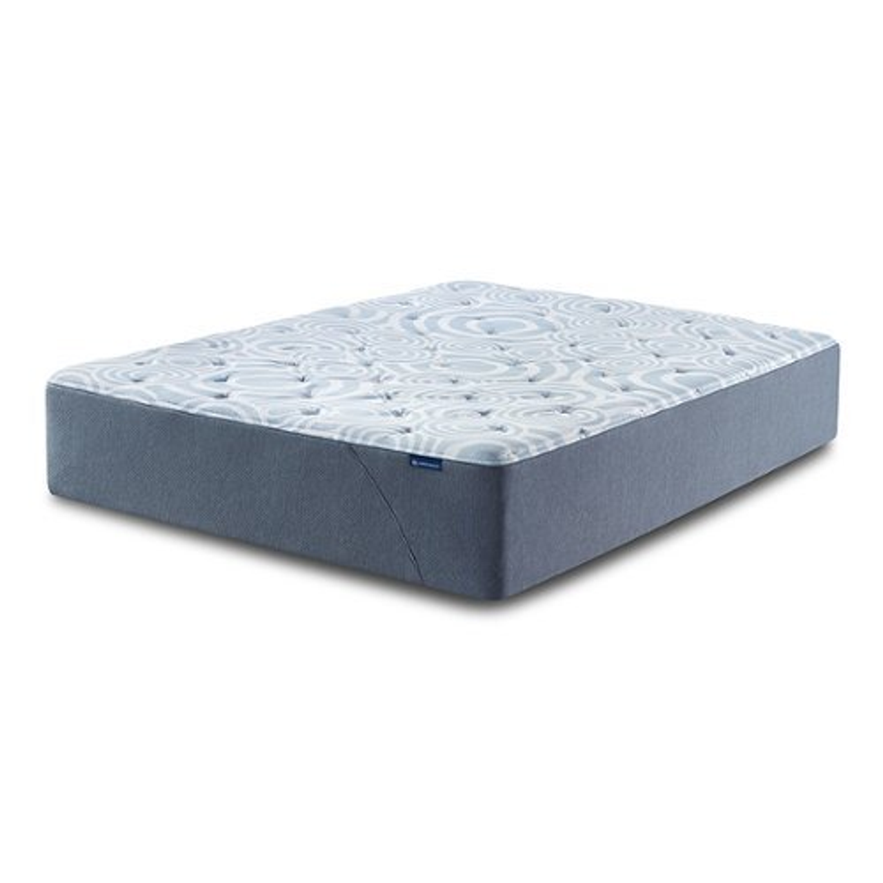 Serta - Perfect Sleeper Renewed Relief 12" Plush Hybrid Mattress - Dark Blue