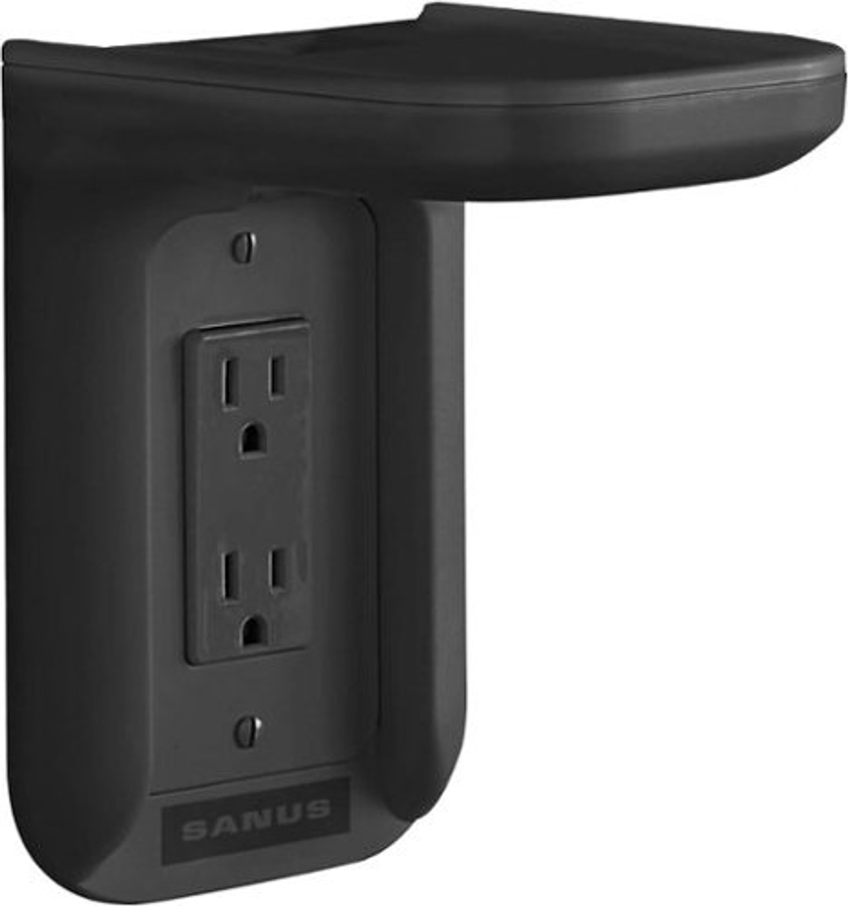 Sanus - Small Device Outlet Shelf - Black