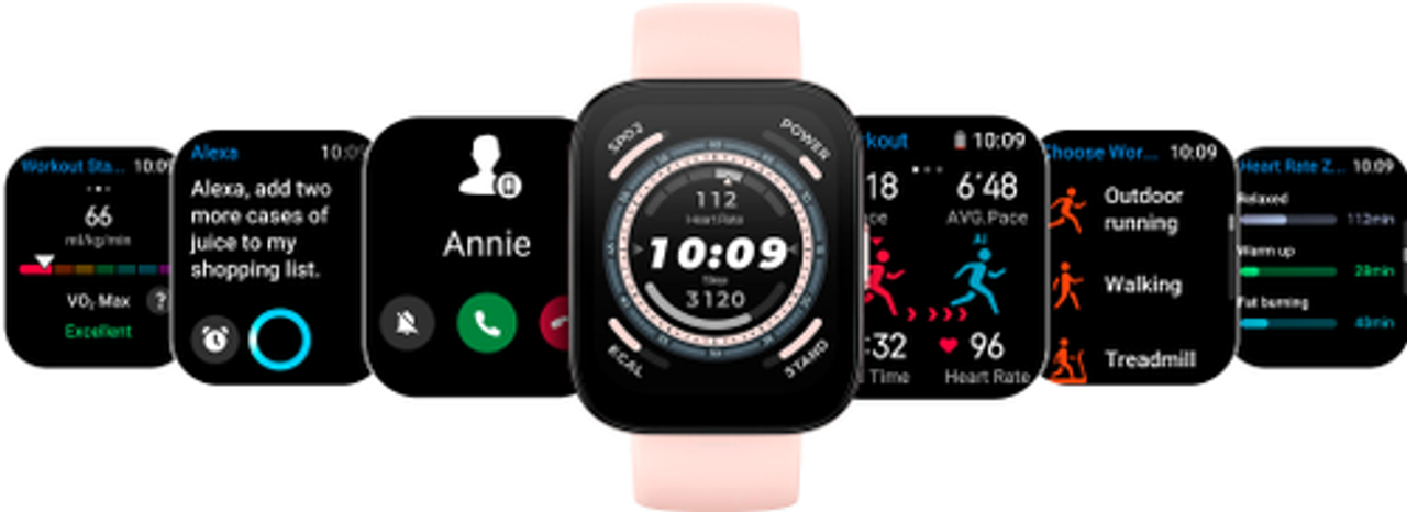 Amazfit - Bip 5 Smartwatch 49mm - Pink