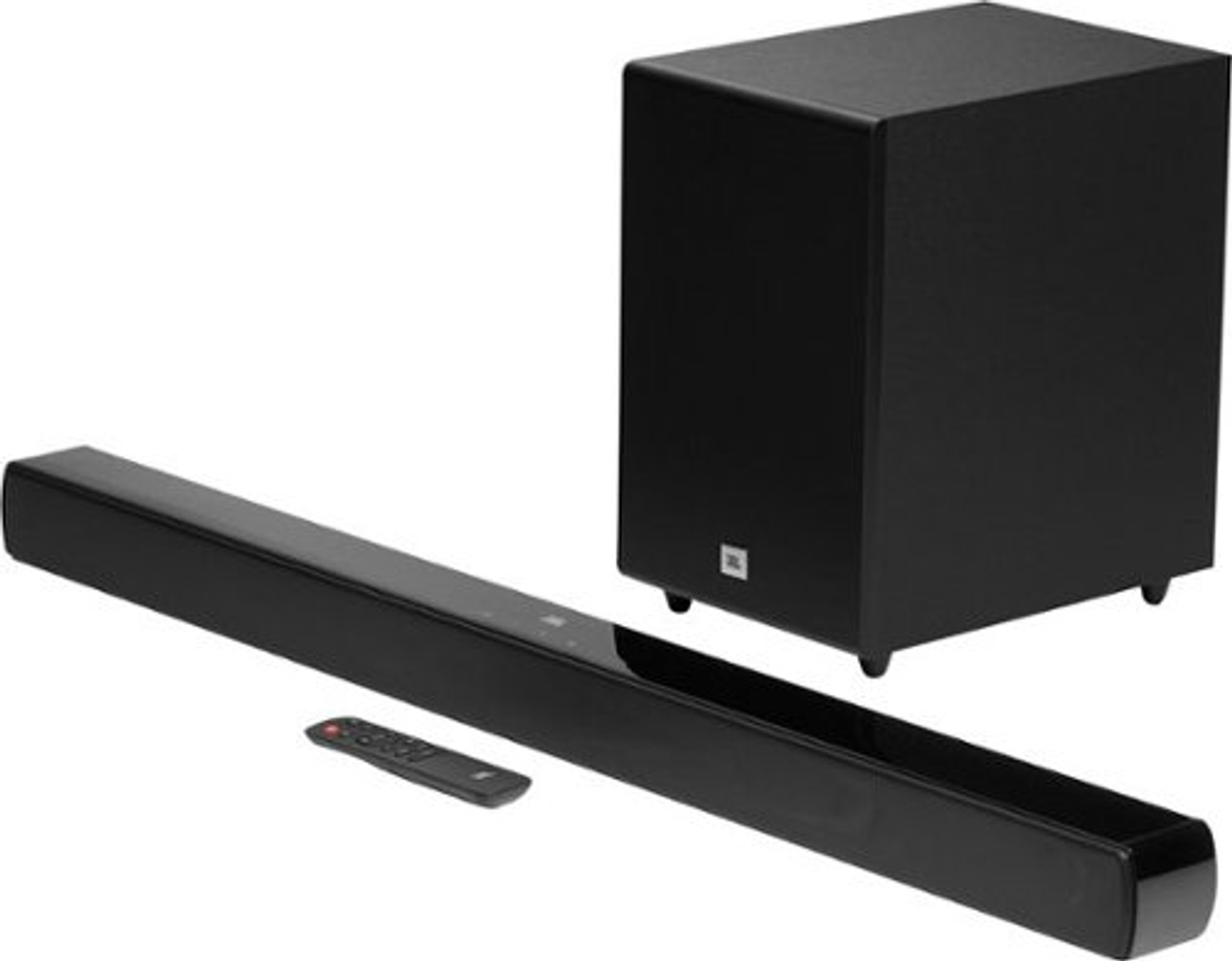 JBL - Cinema SB170 2.1 channel soundbar with wireless subwoofer - Black
