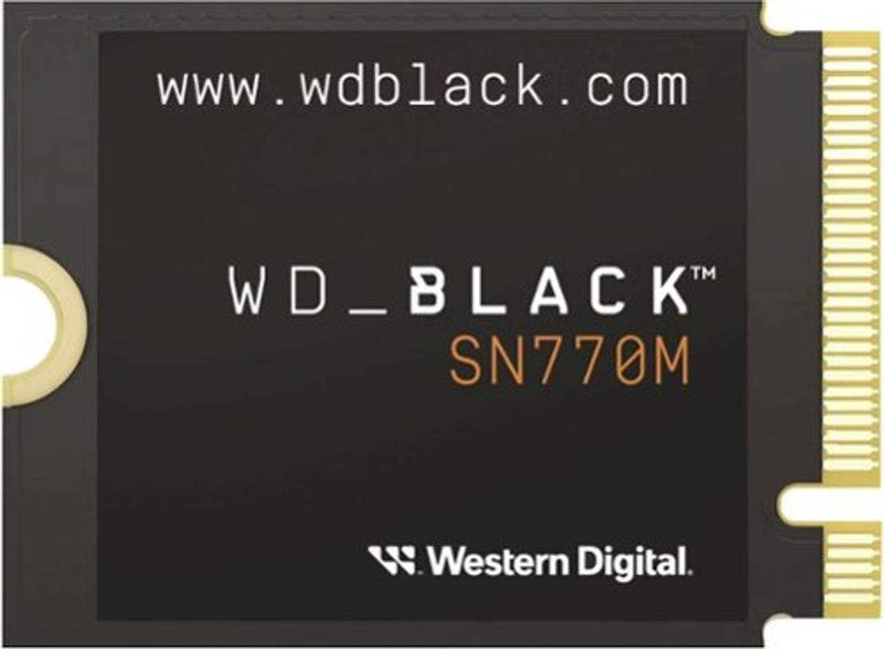 WD - BLACK SN770M 2TB Internal SSD PCIe Gen 4 x4 M.2 2230