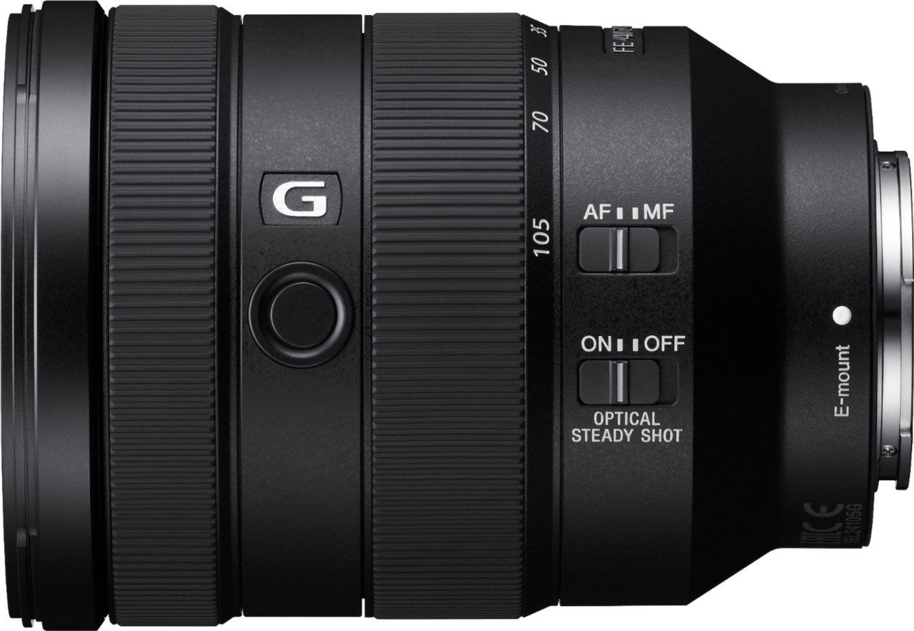 Sony - G 24-105mm f/4 G OSS Standard Zoom Lens for Sony E-mount Cameras