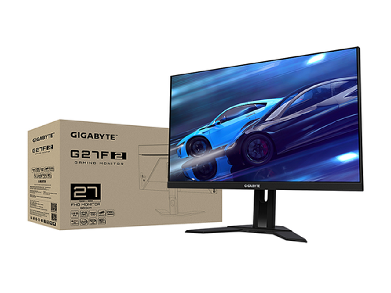 GIGABYTE - G27F 2 27" IPS FHD FreeSync Premium IPS Gaming Monitor with HDR (HDMI, DisplayPort, USB) - Black