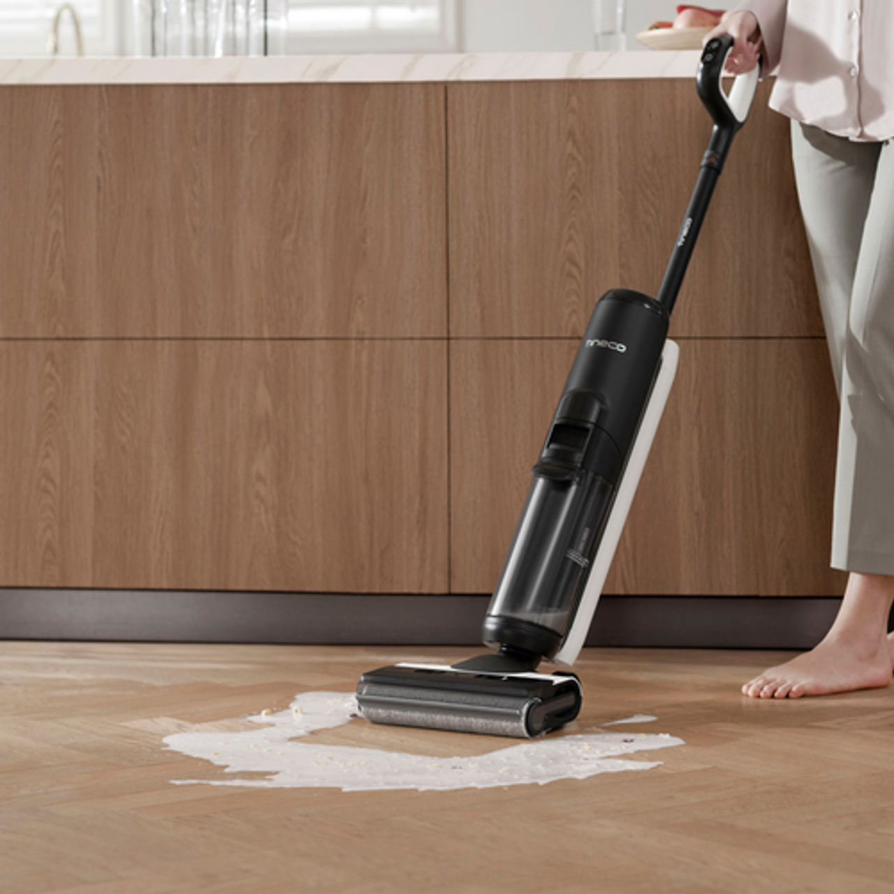 Tineco - Floor One S6 Extreme Pro – 3 in 1 Mop, Vacuum & Self Cleaning Smart Floor Washer with iLoop Smart Sensor - Black