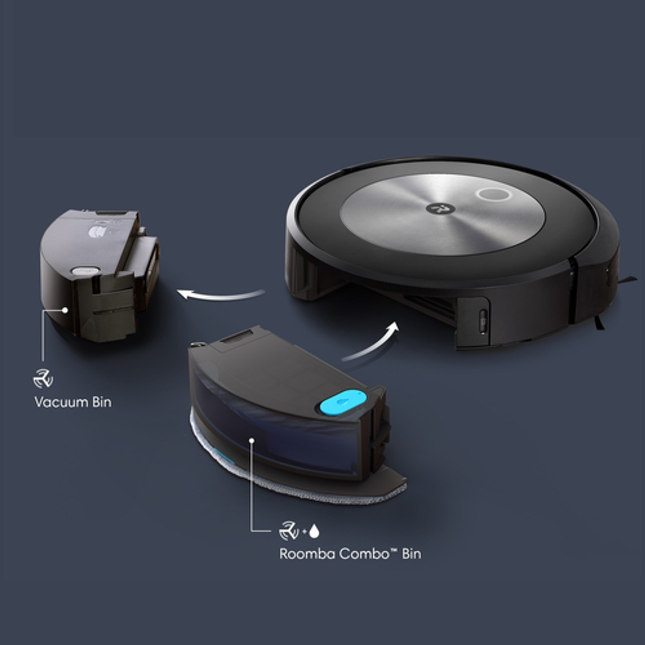 iRobot Roomba Combo j5 Robot Vacuum & Mop - Graphite