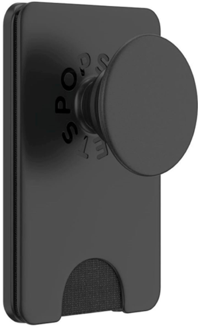 PopSockets - PopWallet+ for MagSafe Devices - Black - Black