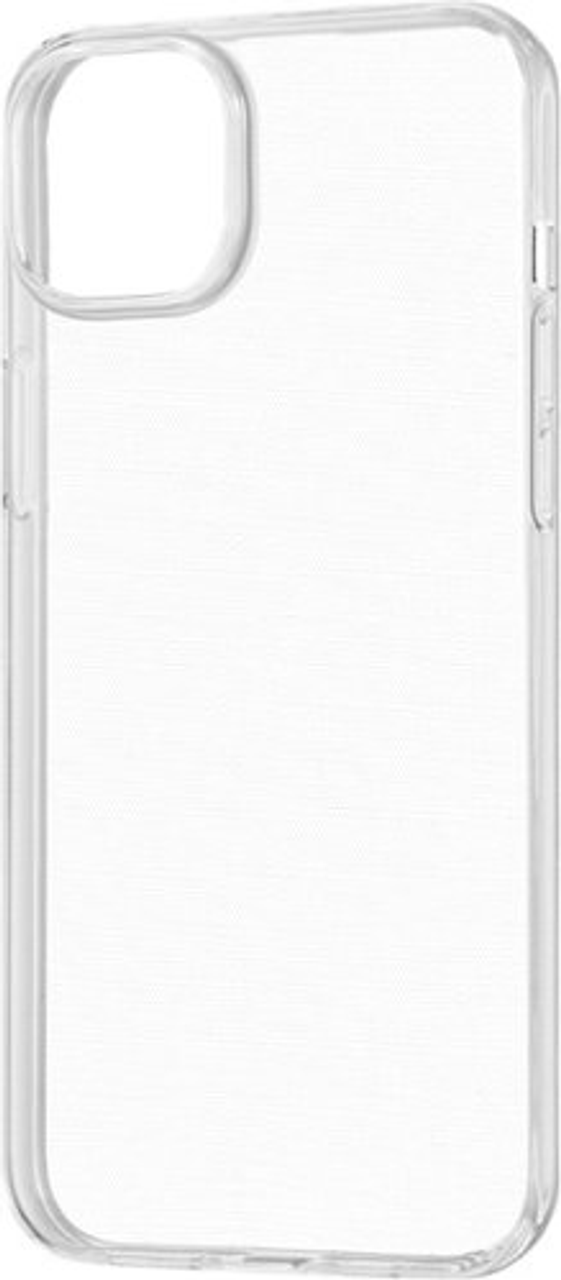 Best Buy essentials™ - Soft-Shell Case for iPhone 15 Plus - Clear