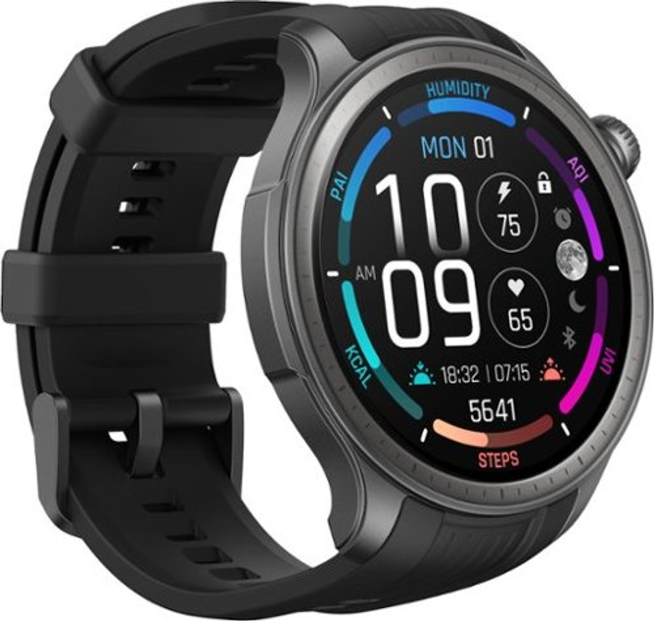 Amazfit - Balance Smartwatch 38mm - Black