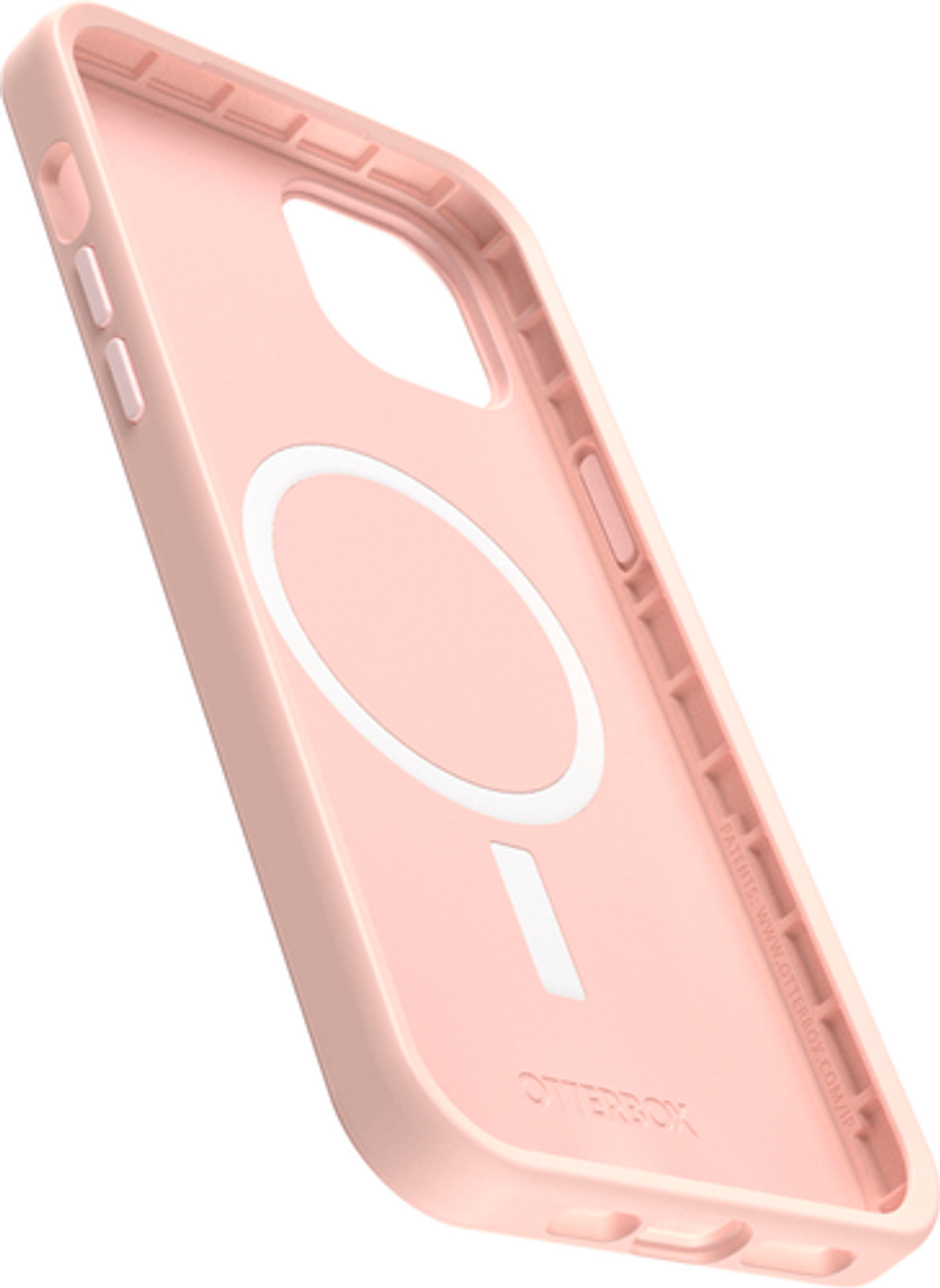 OtterBox - Symmetry Series for MagSafe Hard Shell for Apple iPhone 15 Plus and Apple iPhone 14 Plus - Ballet Shoes