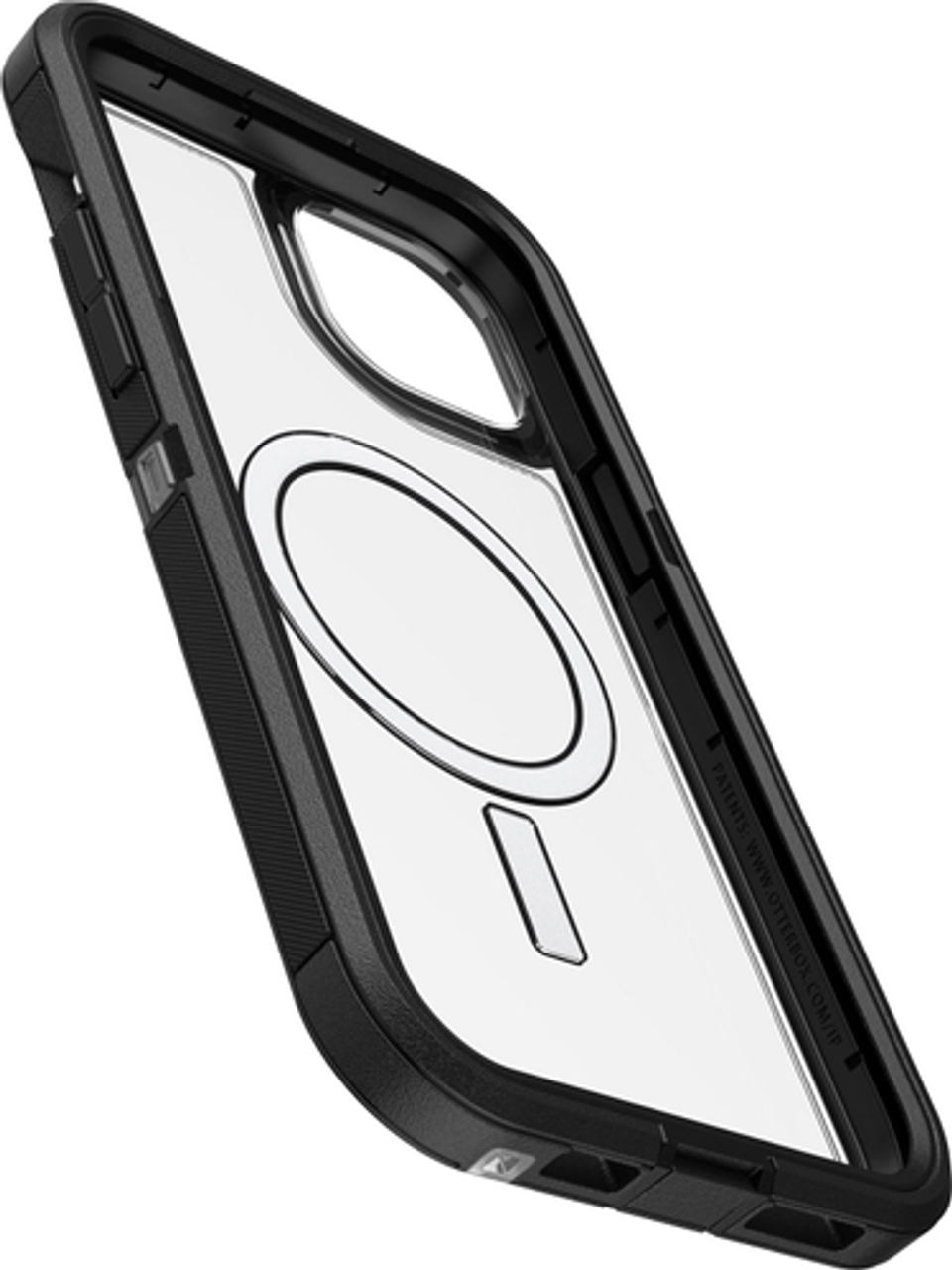 OtterBox - Defender Series Pro XT for MagSafe Hard Shell for Apple iPhone 15 Plus and Apple iPhone 14 Plus - Dark Side