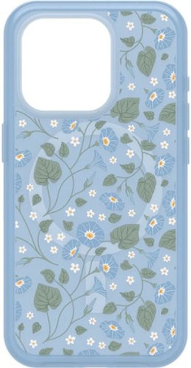 OtterBox - Symmetry Series for MagSafe Hard Shell for Apple iPhone 15 Pro - Dawn Floral