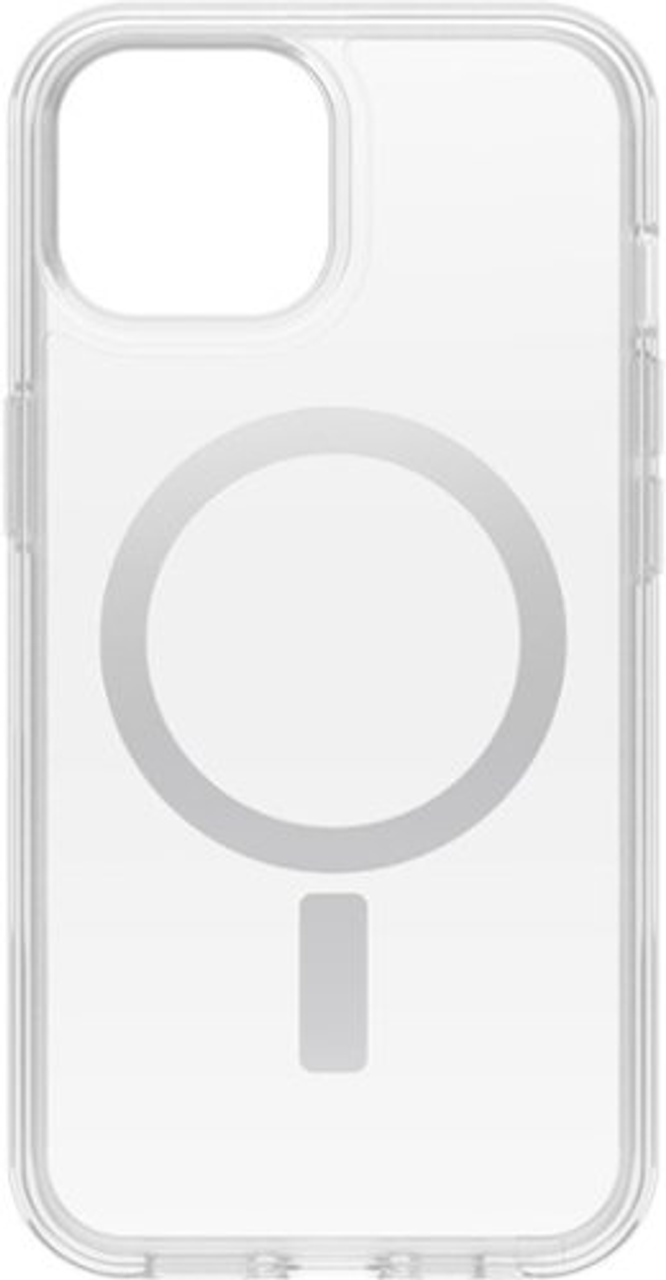 OtterBox - Symmetry Series for MagSafe Hard Shell for Apple iPhone iPhone 15, Apple iPhone 14, and Apple iPhone 13 - Clear