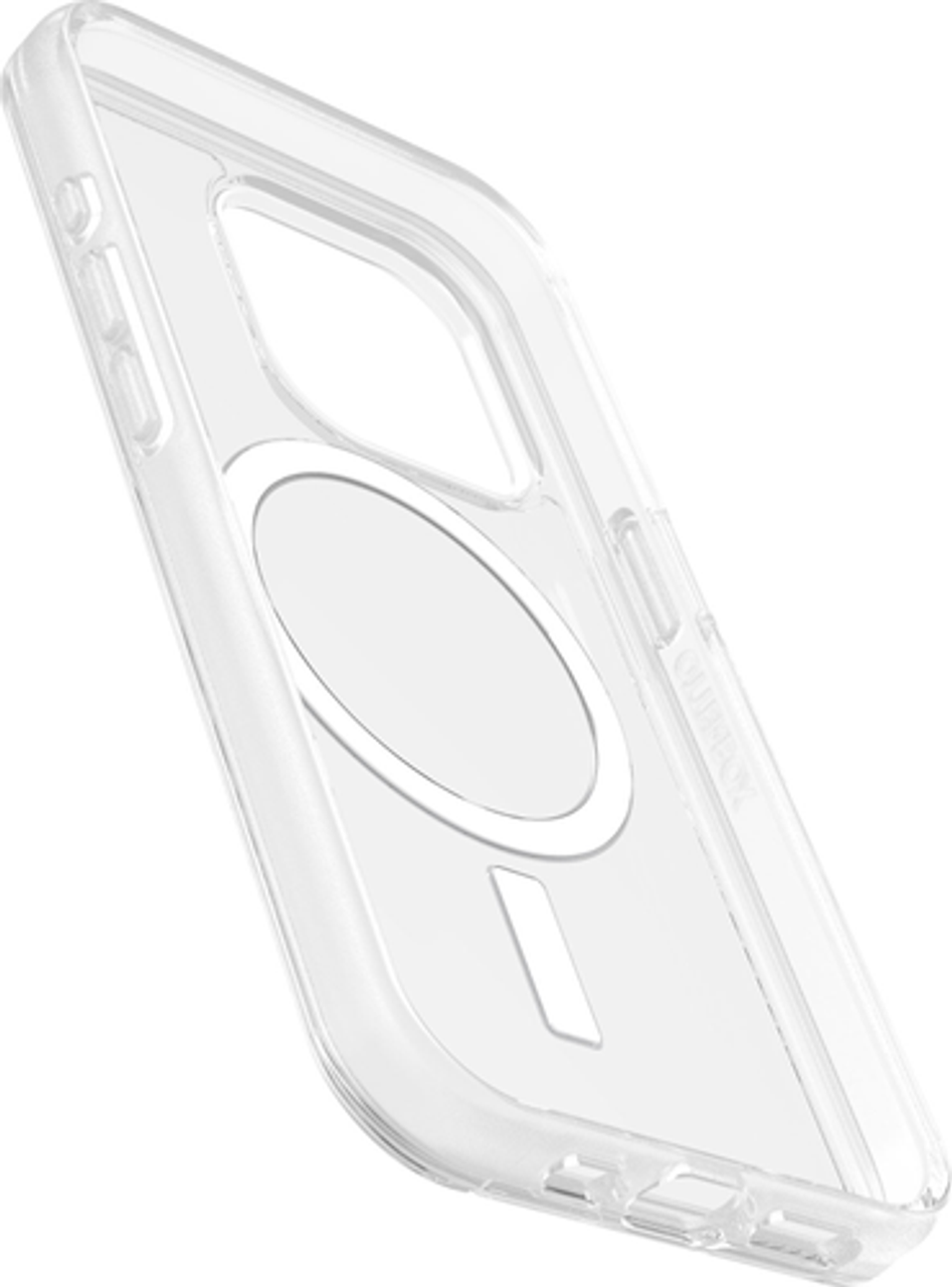OtterBox - Symmetry Series for MagSafe Hard Shell for Apple iPhone 15 Pro - Clear
