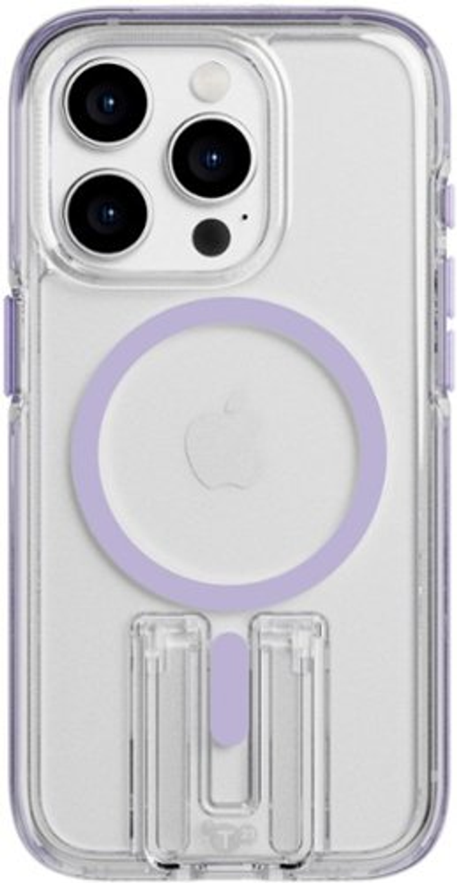Tech21 - EvoCrystal Kick with Magsafe for iPhone 15 Pro Max - Lilac