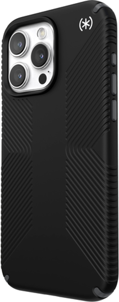 Speck - Presidio2 Grip Case with MagSafe for Apple iPhone 15 Pro Max - Black