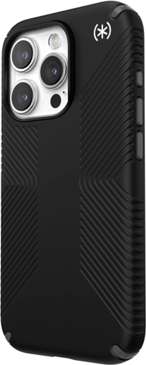 Speck - Presidio2 Grip Case with MagSafe for Apple iPhone 15 Pro - Black