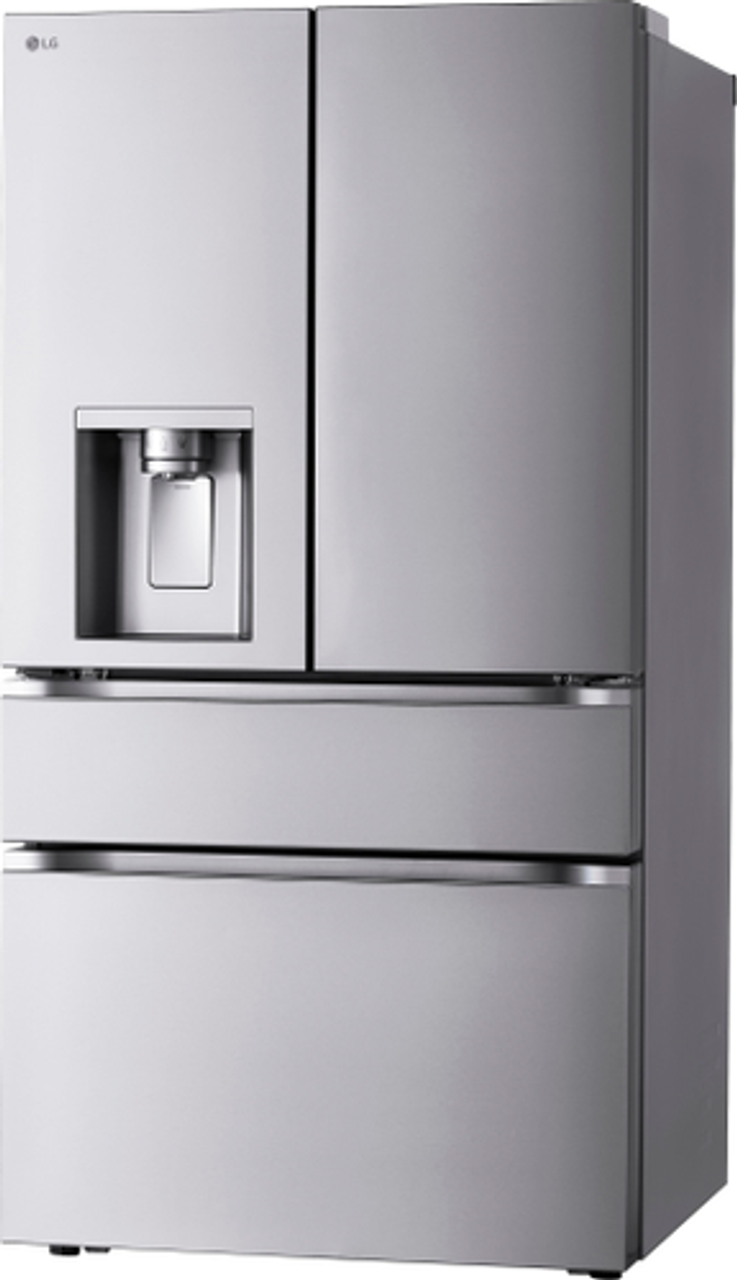 LG - 28.6 Cu. Ft. French Door Smart Refrigerator with Full-Convert Drawer - Stainless Steel