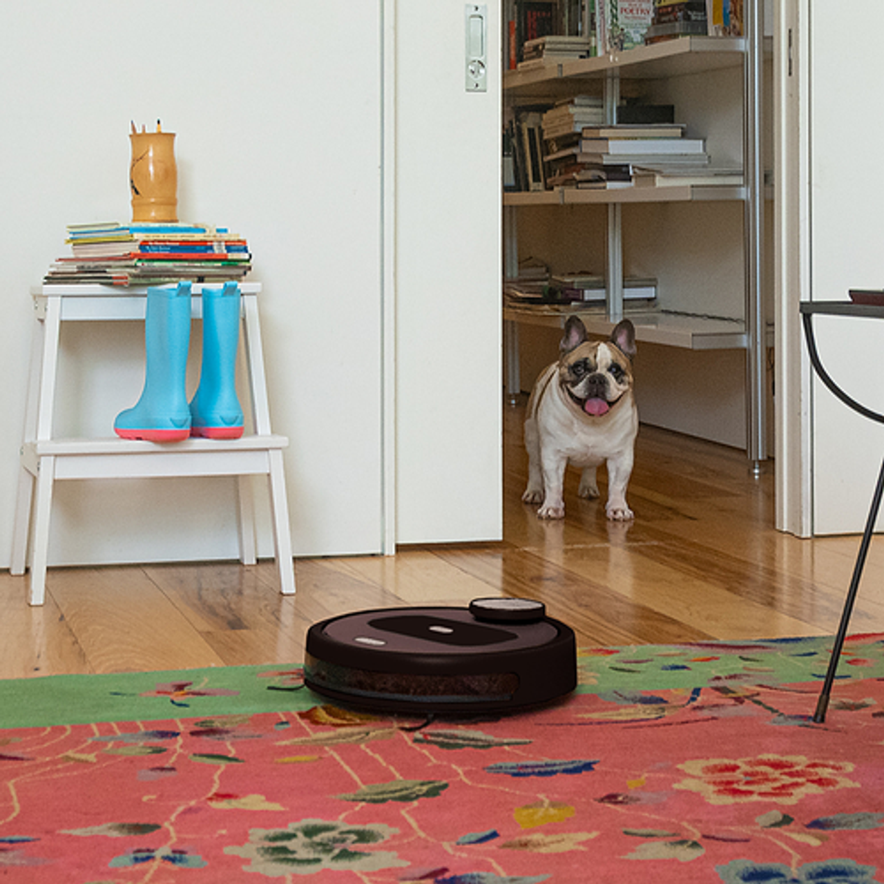 bObsweep - PetHair Appetite Wi-Fi Connected Robot Vacuum and Mop - Coffee