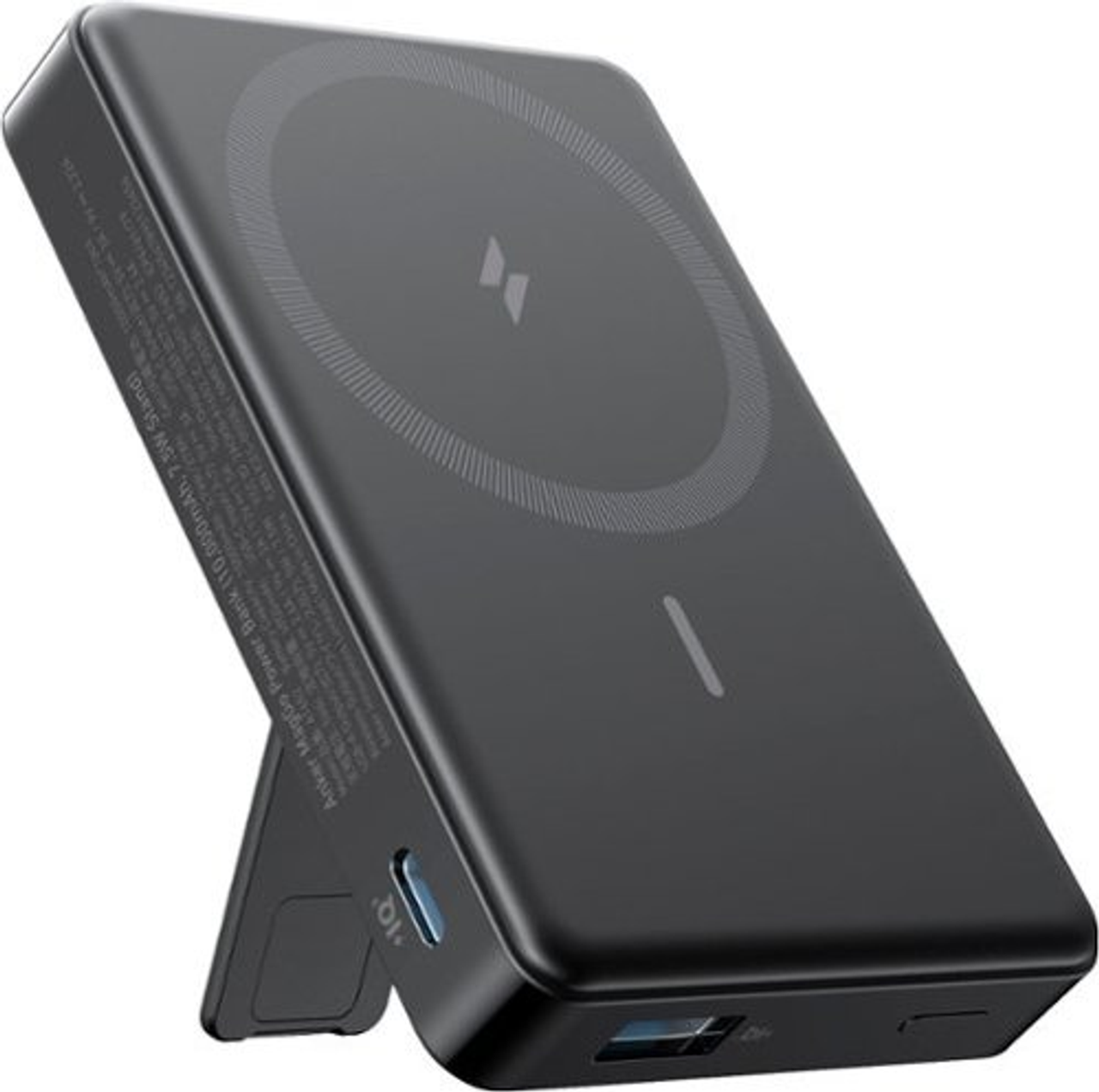 Anker - MagGo Power Bank (10KmAh, 7.5W, Stand) Black - Black