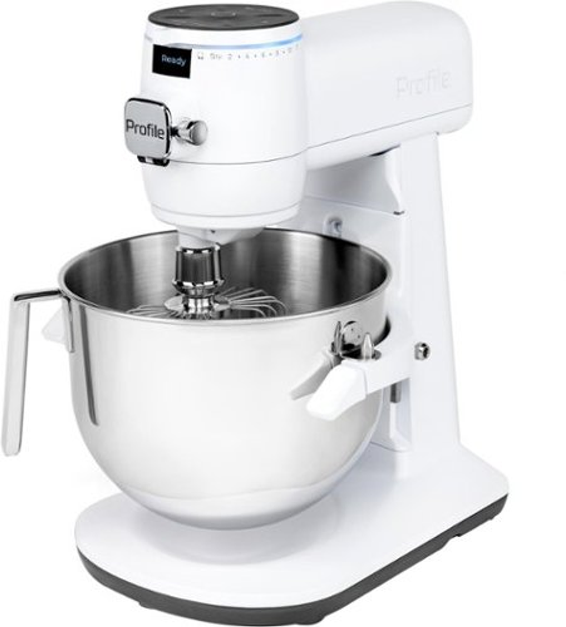 GE Profile - 7 Quart Bowl-Lift Stand Mixer - White