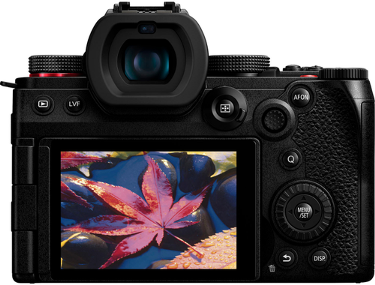 Panasonic - LUMIX G9II Micro Four Thirds Camera with 12-60mm F2.8-4.0 ASPH Lens - Black