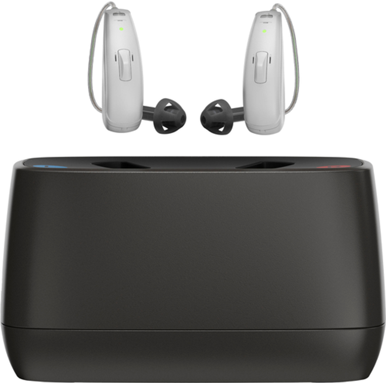 Jabra - Enhance Select 50R Medical Grade Hearing Aid with Virtual Personalized Audiology Care - Gray