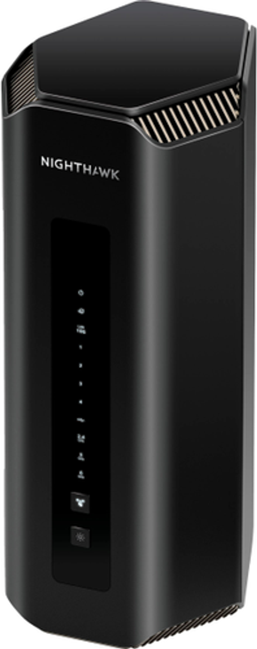 NETGEAR - Nighthawk BE19000 Tri-Band Wi-Fi Router - Black