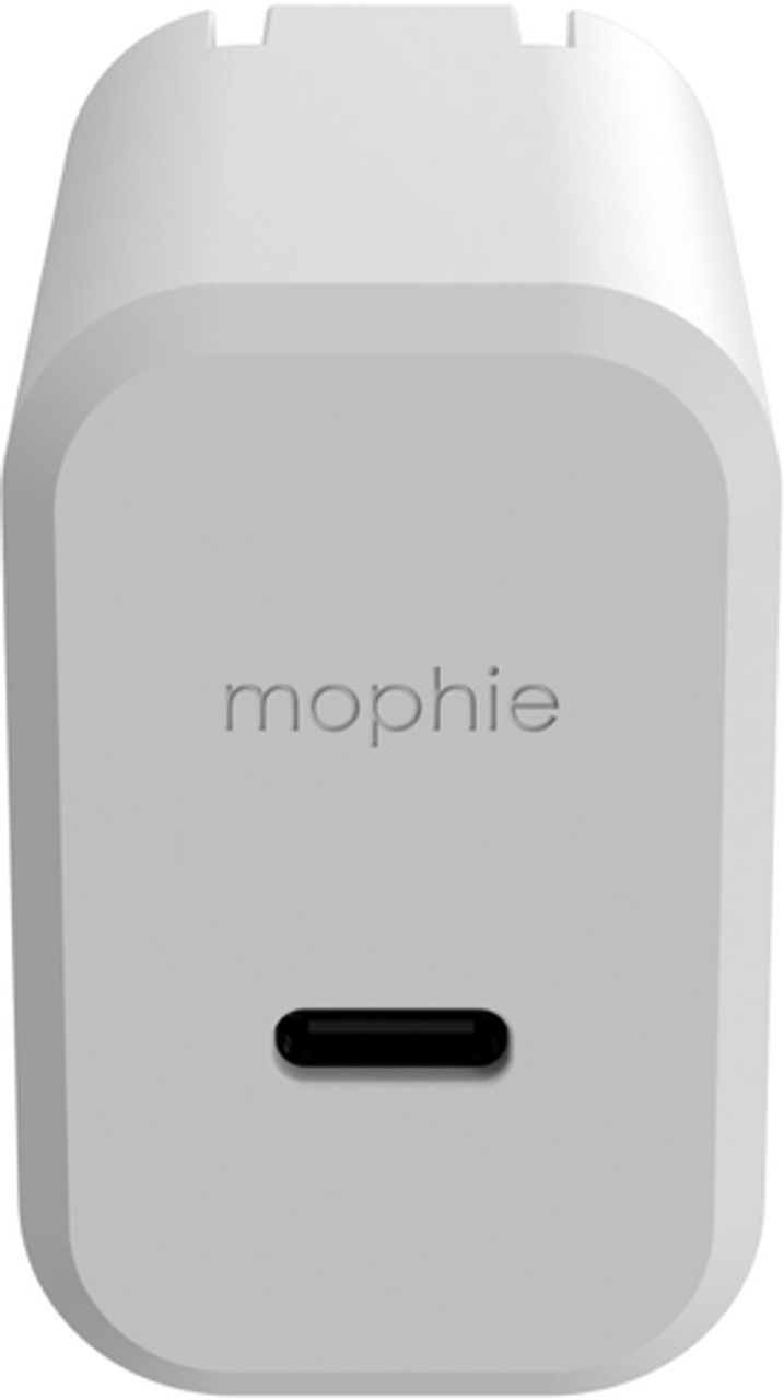 mophie - speedport 30 30W USB-C PD GaN Fast Wall Charger - White