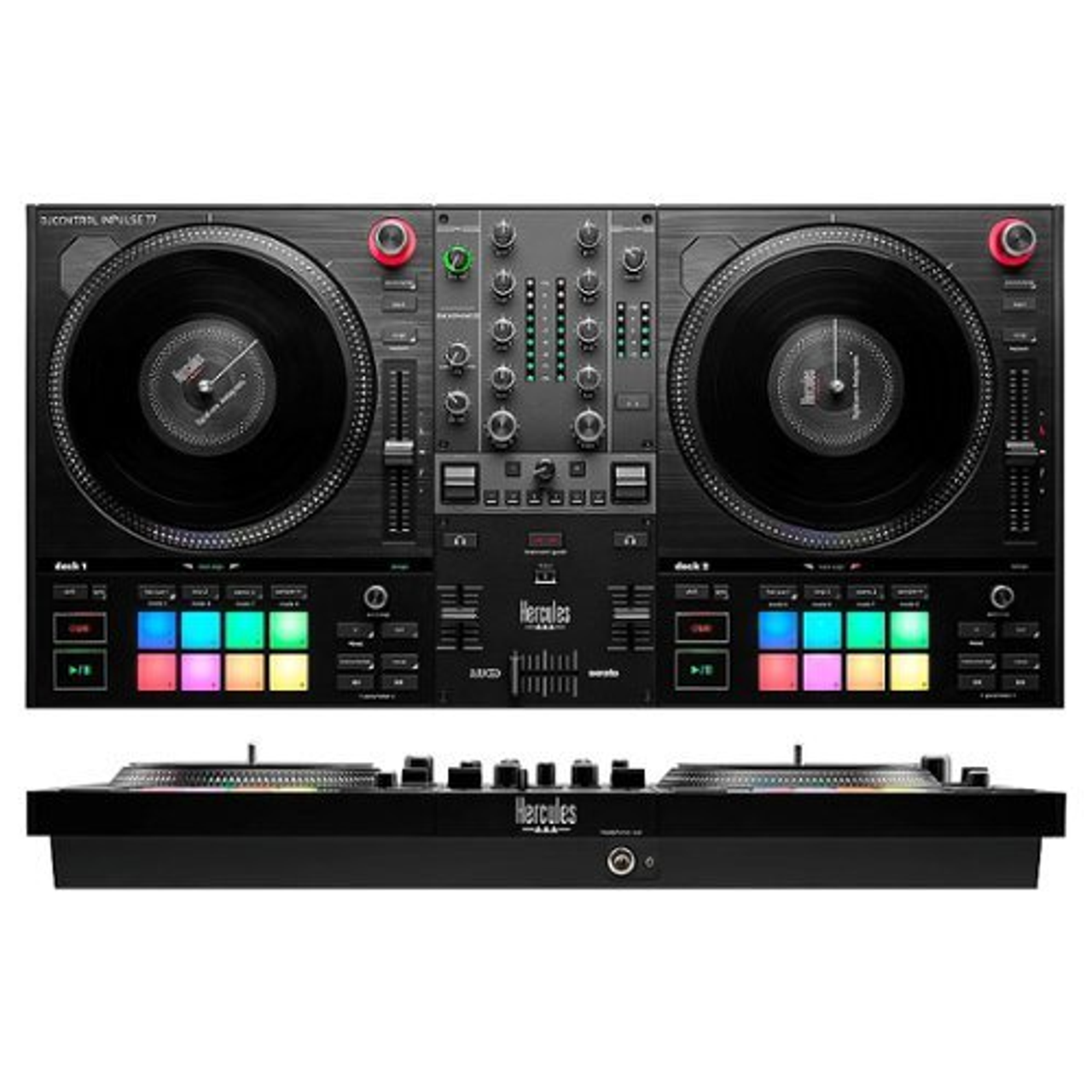 Hercules - DJ Control Inpulse T7 DJ Mixer - Black
