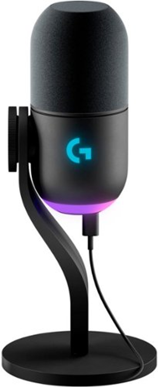 Logitech - Yeti GX Wired Supercardioid Dynamic Gaming Microphone with LIGHTSYNC RGB Lights