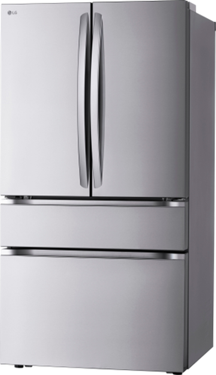 LG - 29.6 Cu. Ft. French Door Smart Refrigerator with Full-Convert Drawer - Stainless Steel